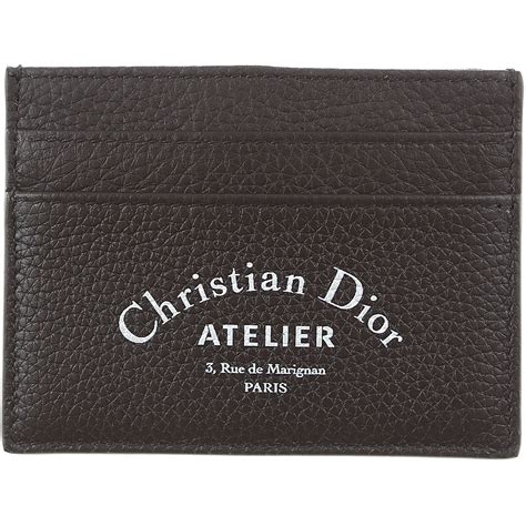 dior card holder mens|christian dior men's wallet prices.